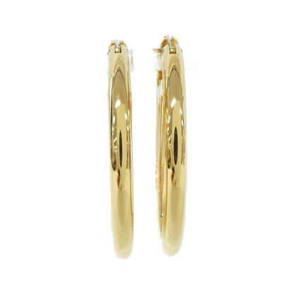 Louis Vuitton Earrings Hoop LV Logo Monogram — view 2