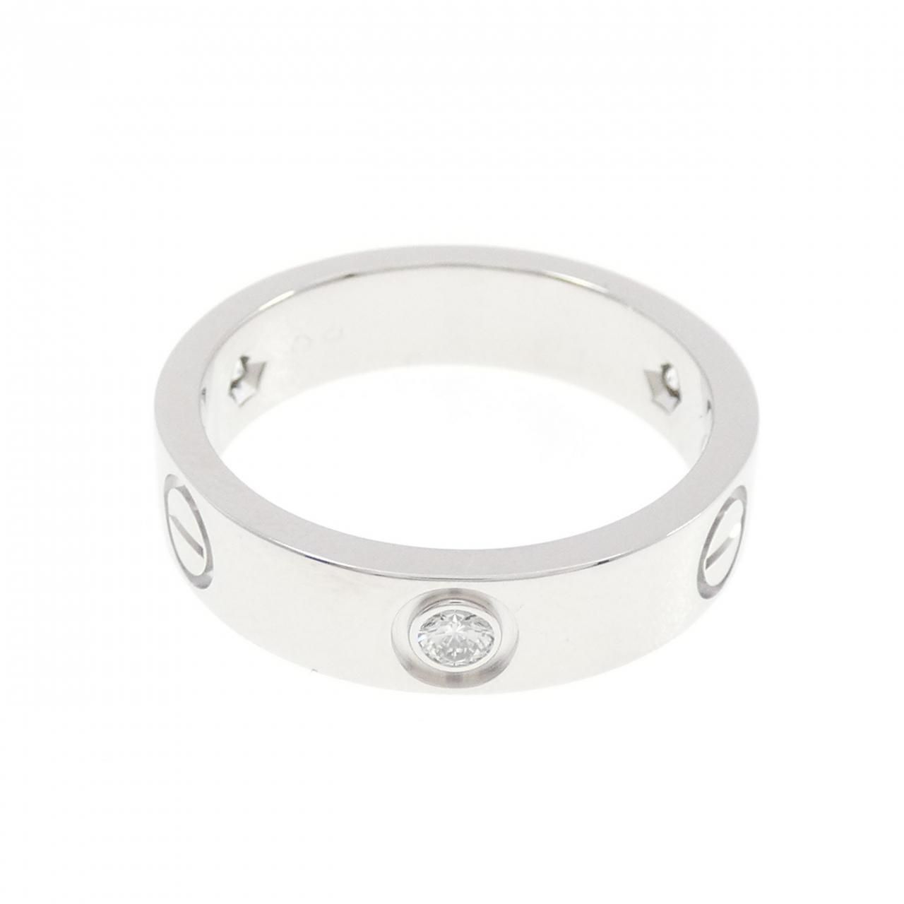 Cartier Love Half Diamond Ring — view 2