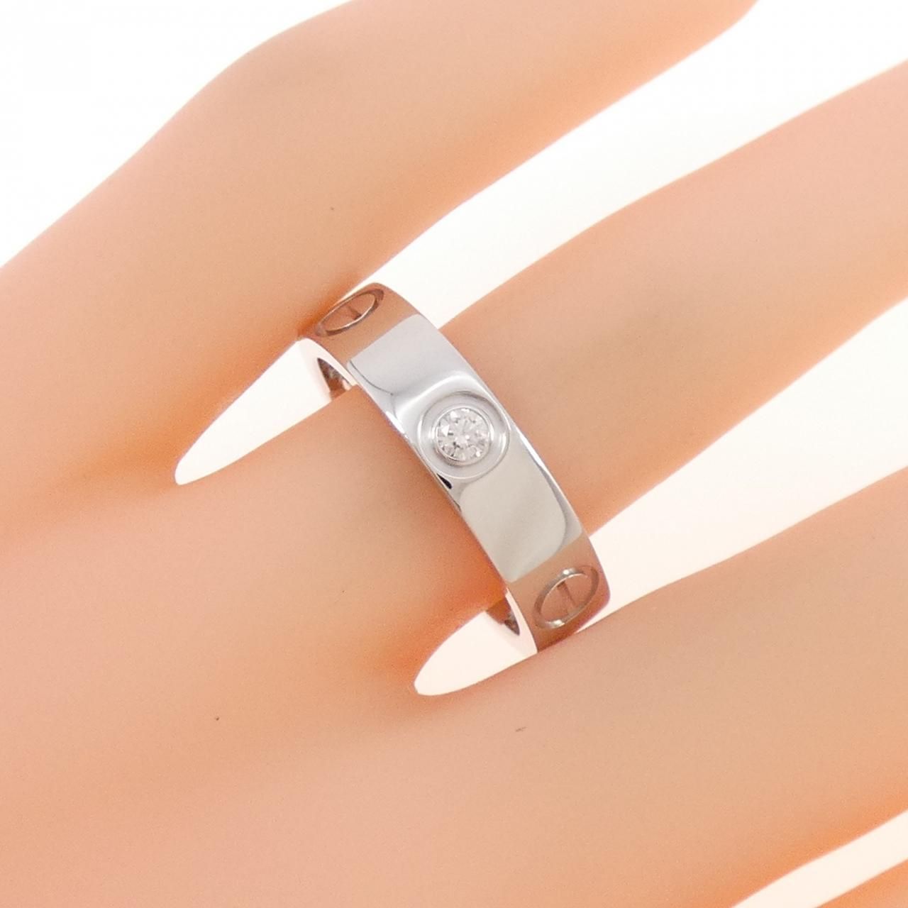 Cartier Love Half Diamond Ring — view 4