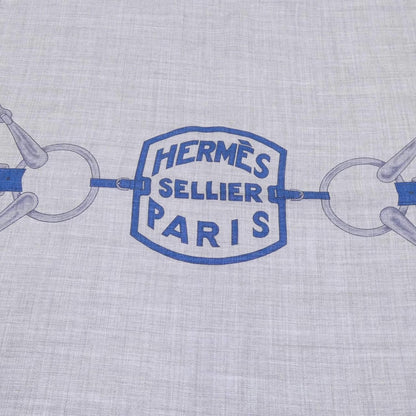 Hermes Tatersale Rectangle Stole Scarf — view 4