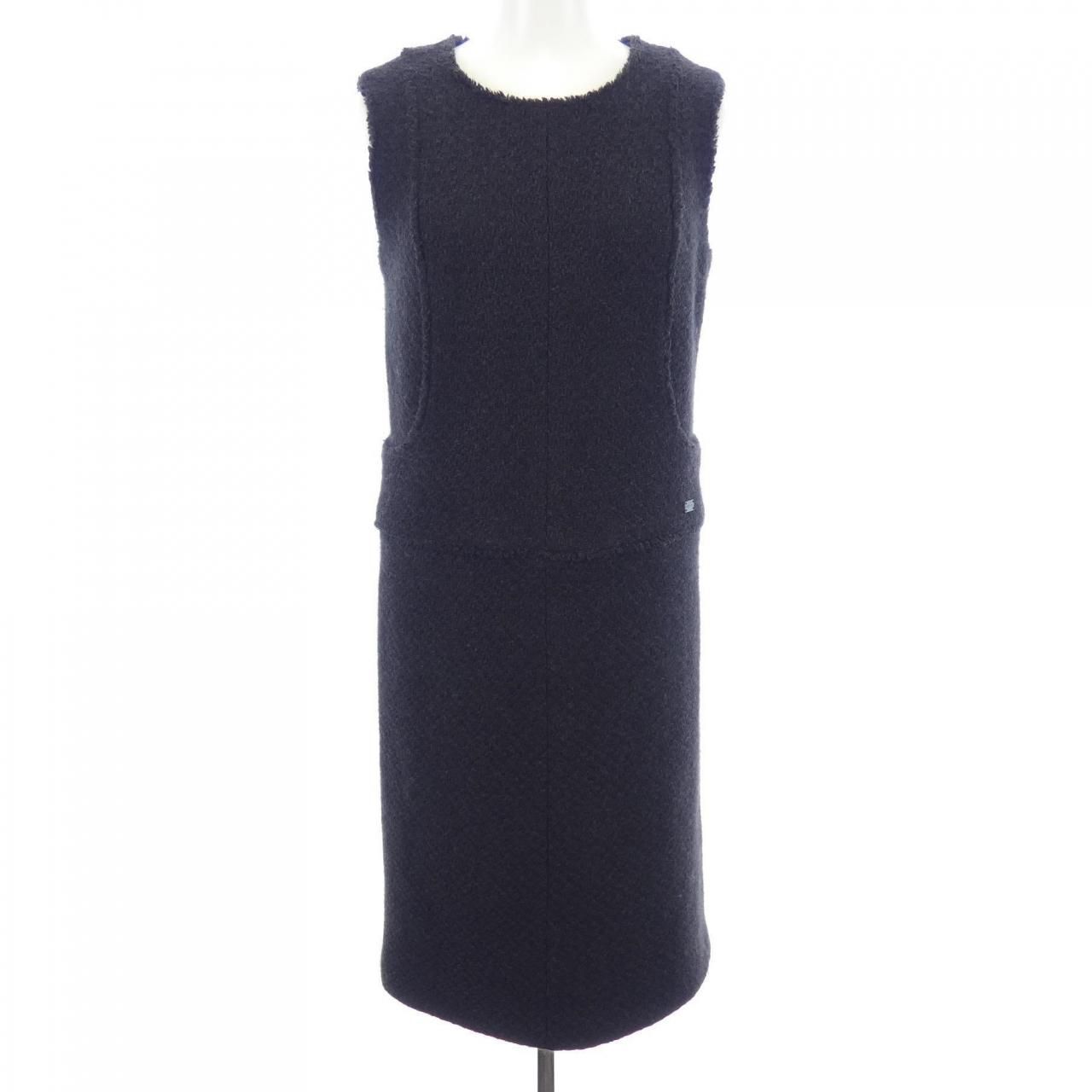 Chanel Vintage Dress Gray