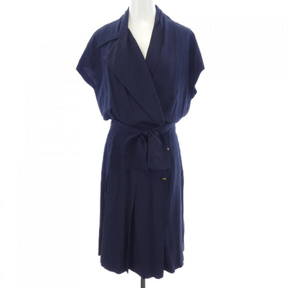 Chanel Vintage Dress Navy — view 8