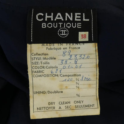 Chanel Vintage Dress Navy — view 5