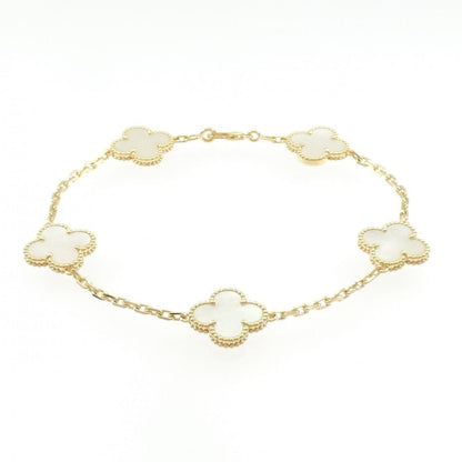Van Cleef & Arpels Vintage Alhambra 5 Motif Bracelet — view 2