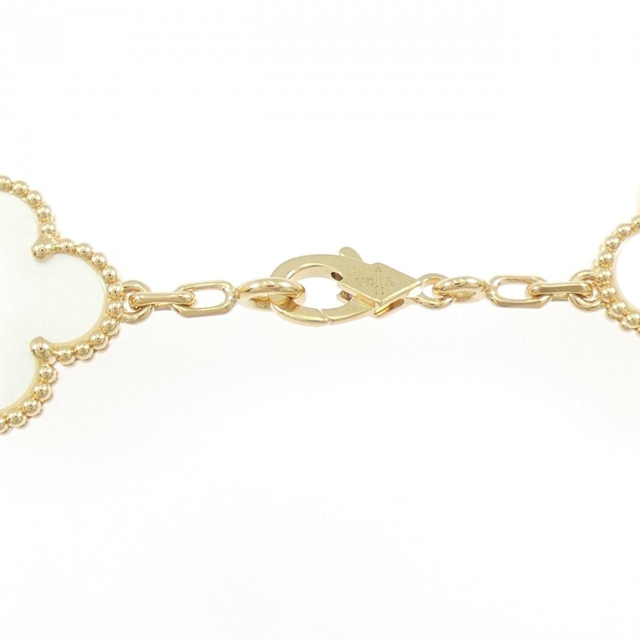 Van Cleef & Arpels Vintage Alhambra 5 Motif Bracelet — view 3