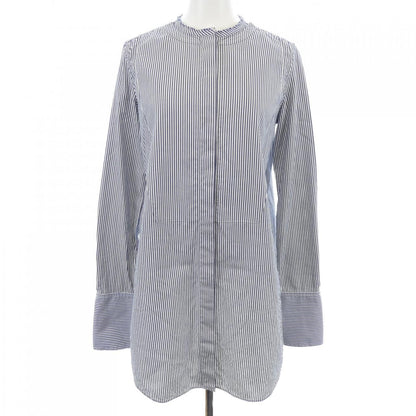 Celine Shirt White Blue Striped