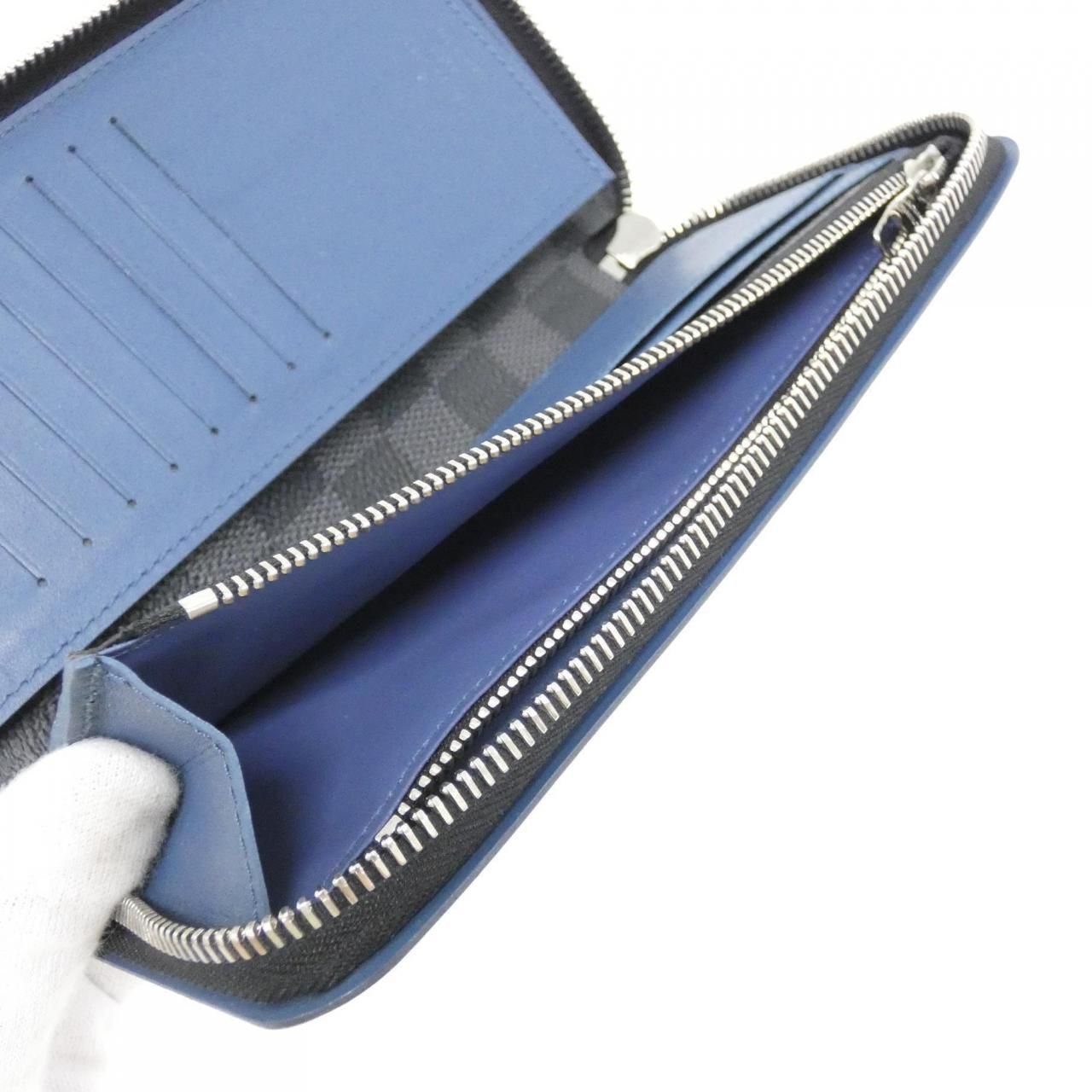 Louis Vuitton Damier Graphite Zippy Wallet Vertical — view 8