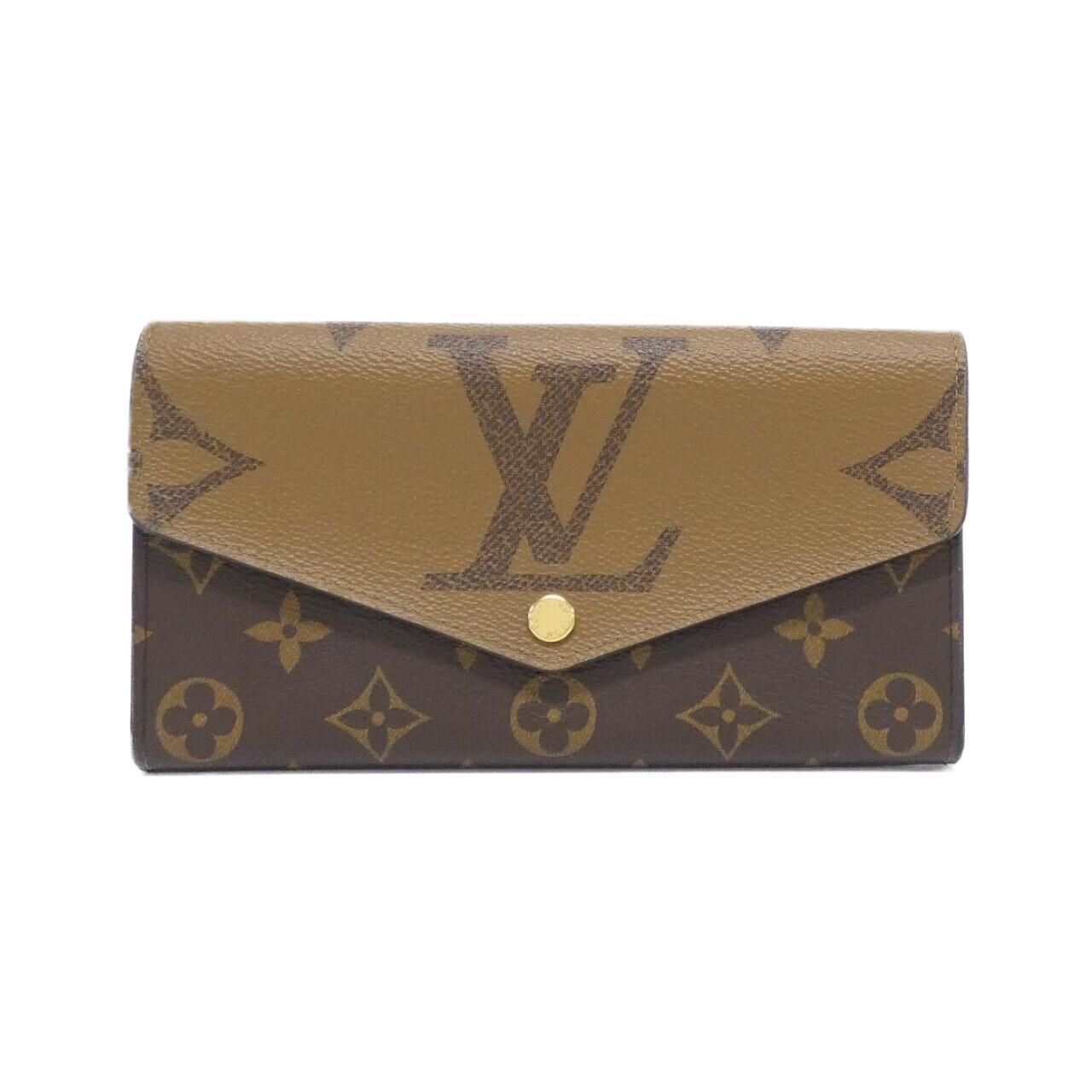 Louis Vuitton Monogram Giant Portefeuille Sarah Wallet