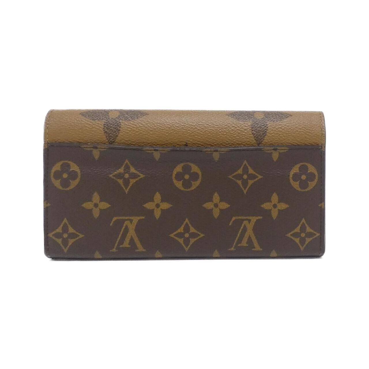 Louis Vuitton Monogram Giant Portefeuille Sarah Wallet — view 2
