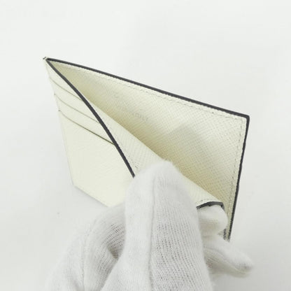Prada Card Case Card Holders White — view 3