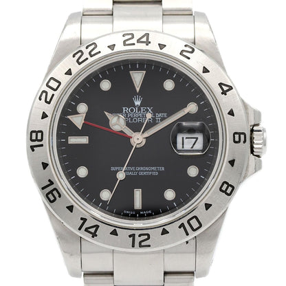 Rolex Explorer II SS Automatic Winding Number Watch