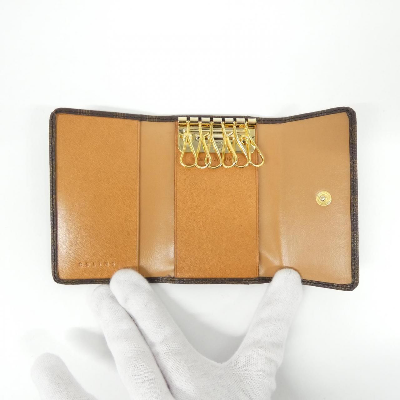 Celine Vintage Key Case Key Holder — view 3