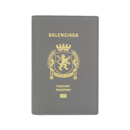 Balenciaga Passport Case Passport Holder Gray