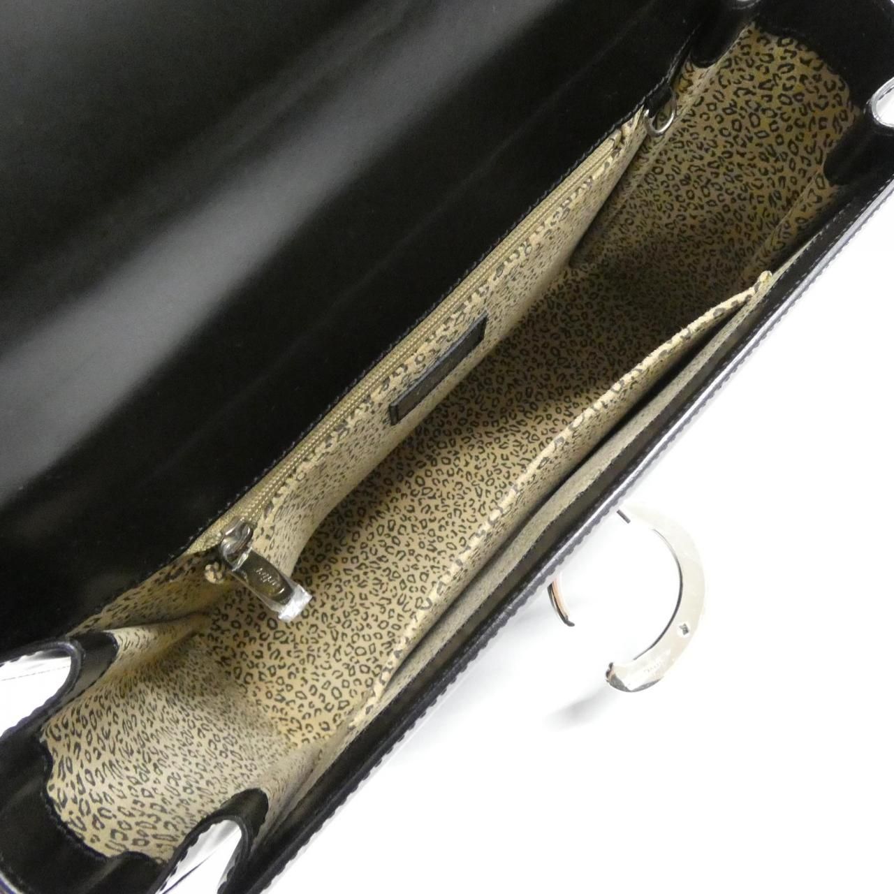 Cartier Vintage Bag Handbag Black — view 9