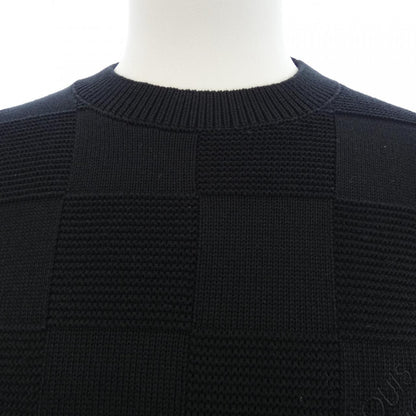 Louis Vuitton Damier Stitch Crew Neck Knit Sweater — view 5