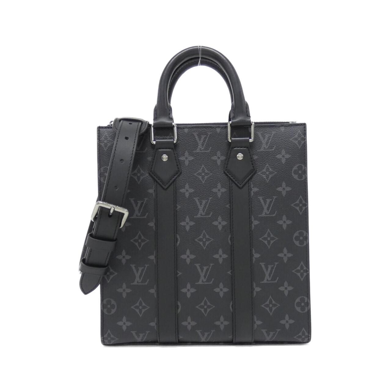 Louis Vuitton Monogram Eclipse Sac Plat Cross Bag