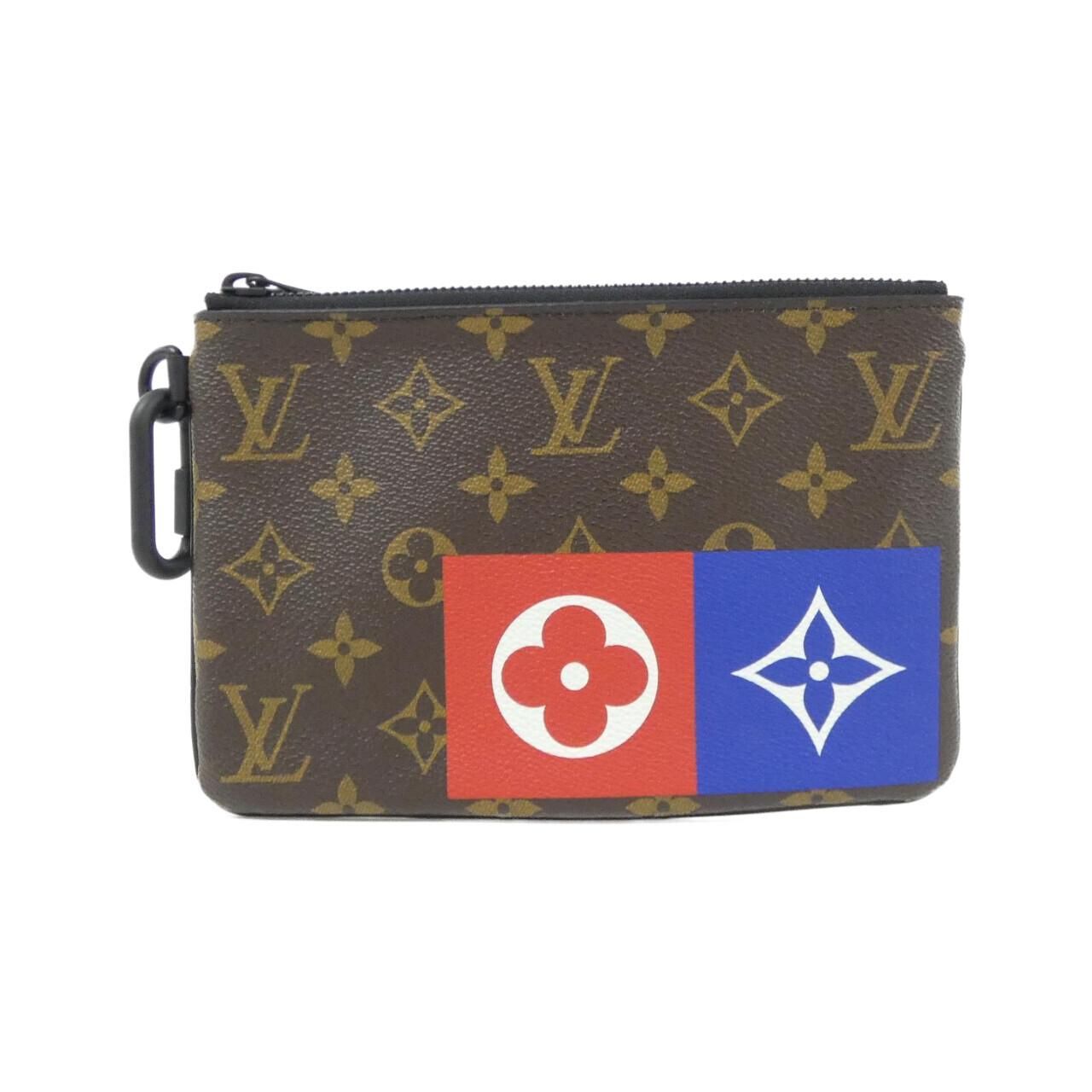 Louis Vuitton Monogram Logo Zipped Pouch MM