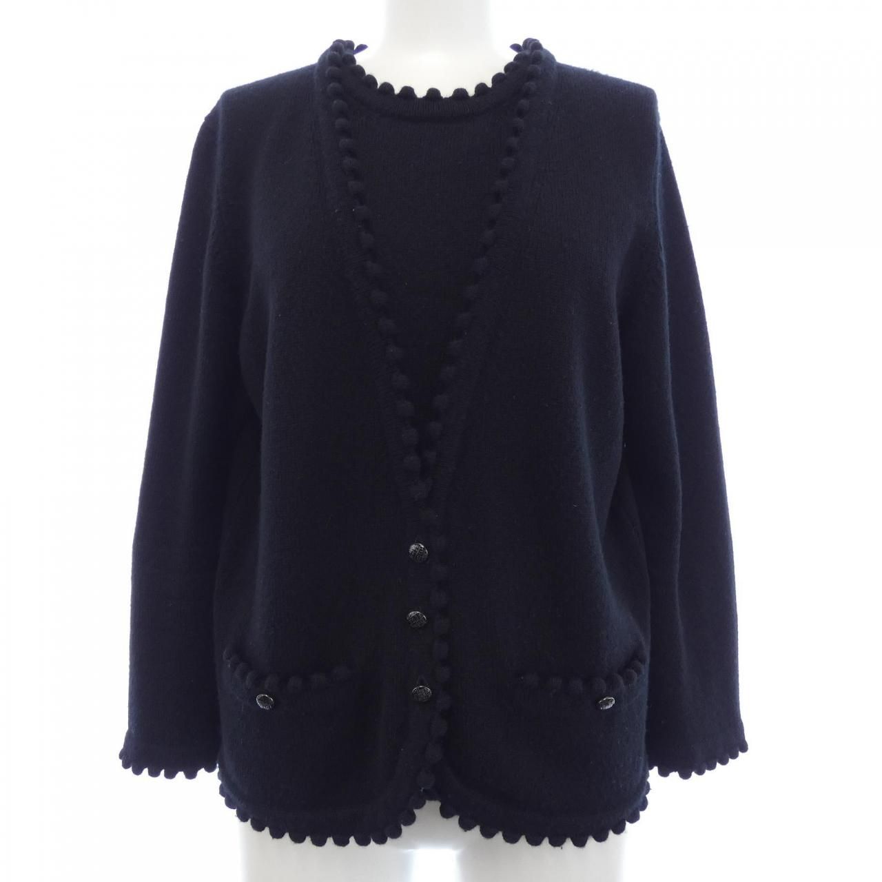 Chanel Knit Sweater Black