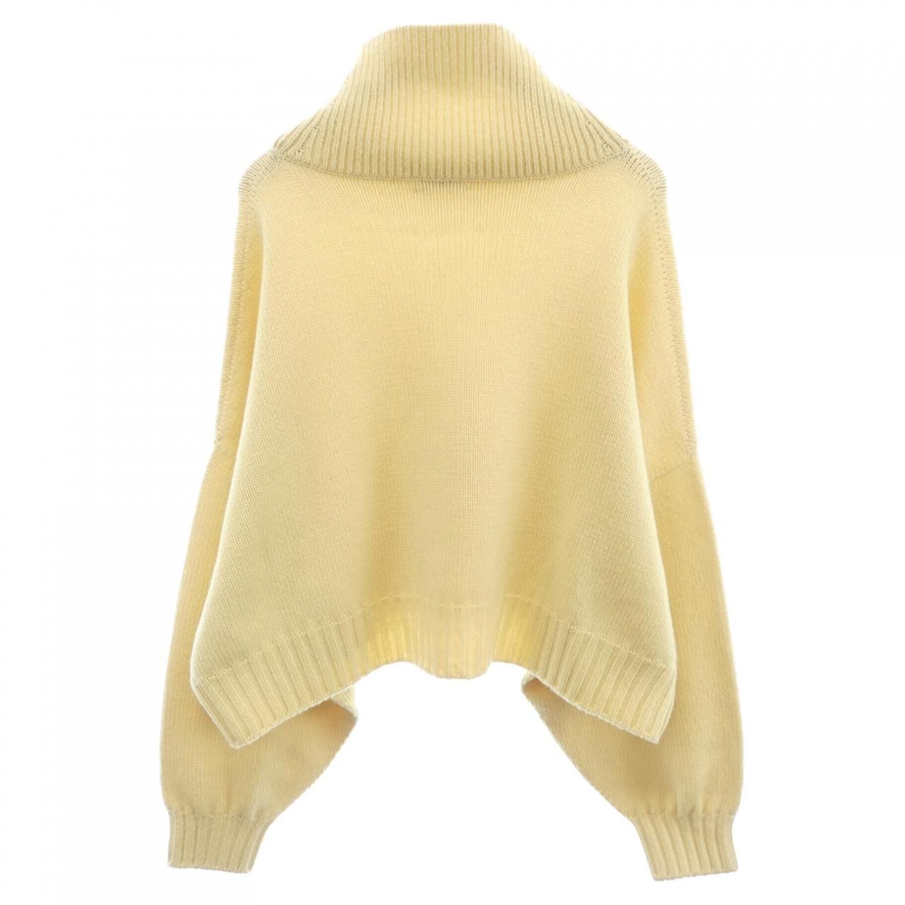 Celine Knit Sweater Yellow — view 2
