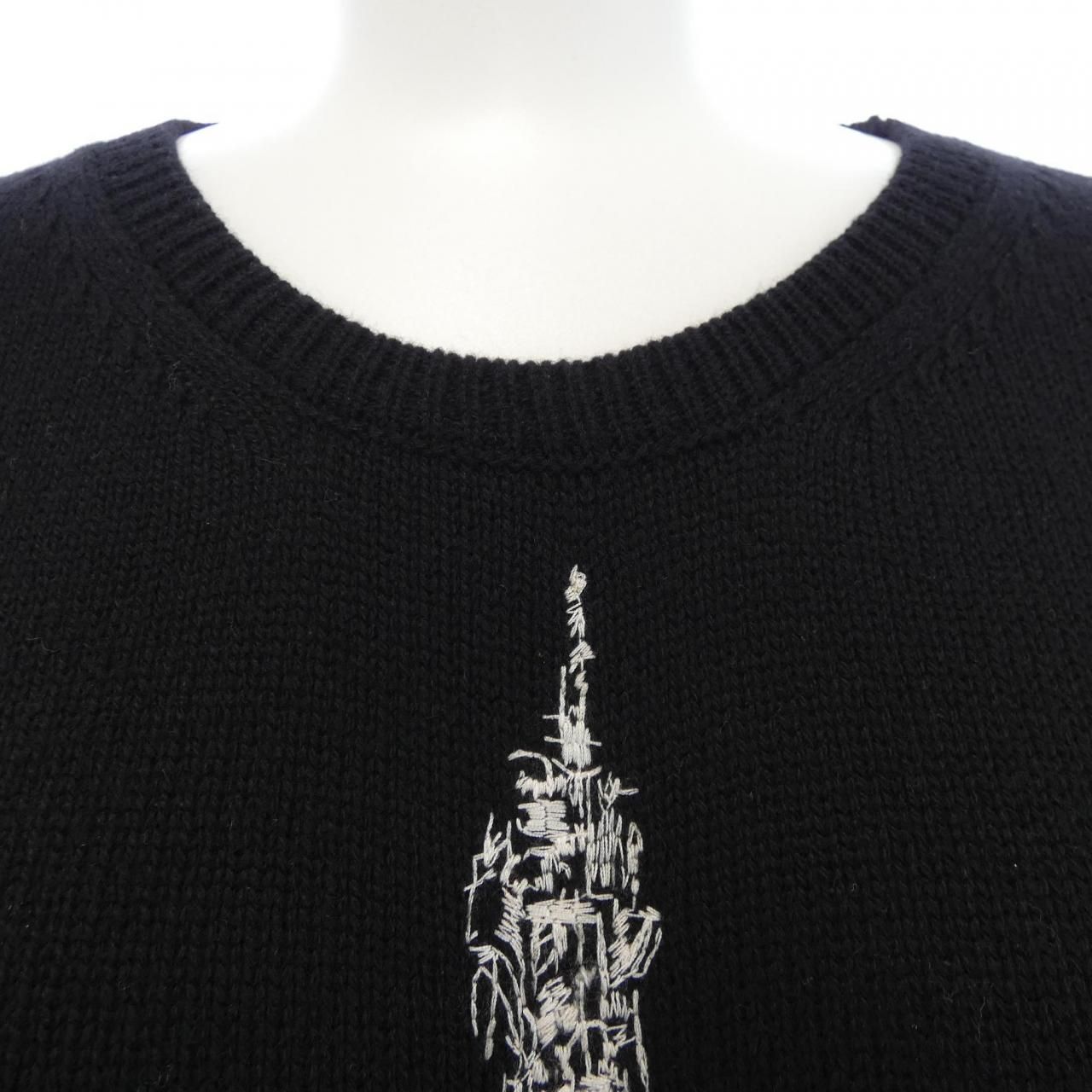 Dior Knit Sweater Black — view 5