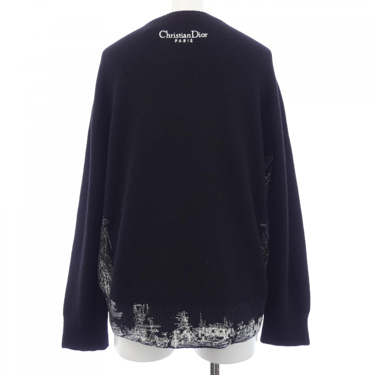 Dior Knit Sweater Black — view 2