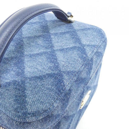Chanel Bag Handbag Blue — view 4
