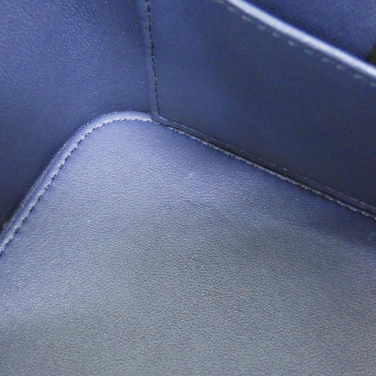 Chanel Bag Handbag Blue — view 8