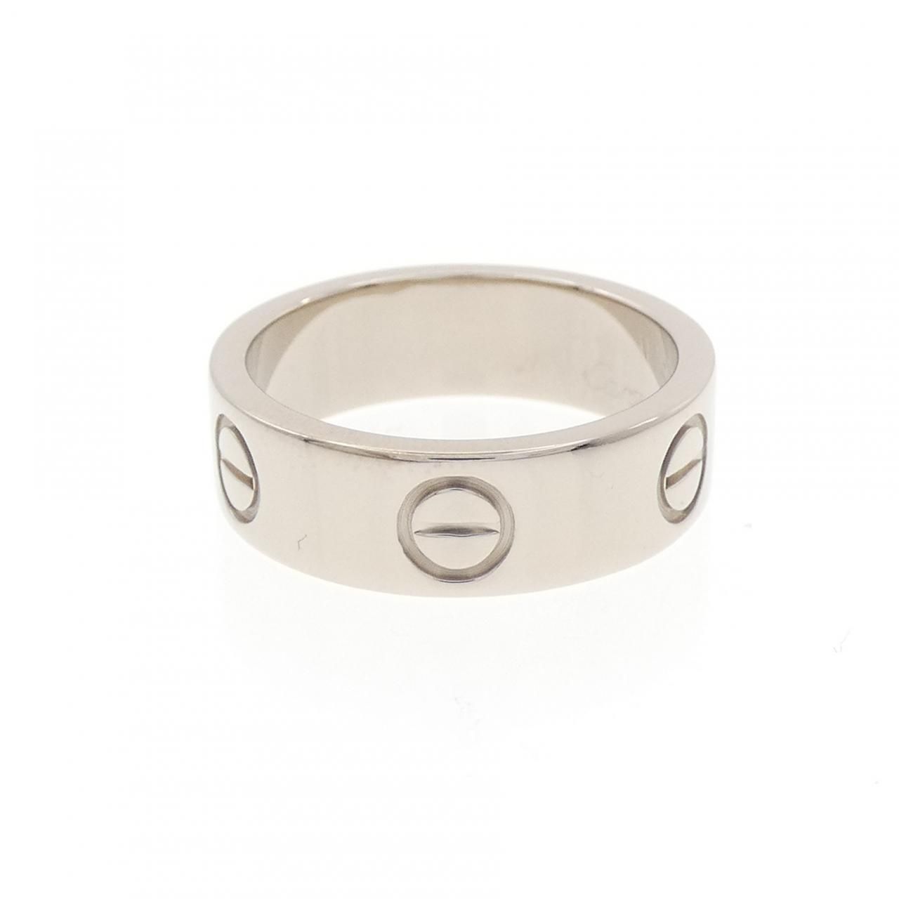 Cartier Love Ring White Gold — view 2