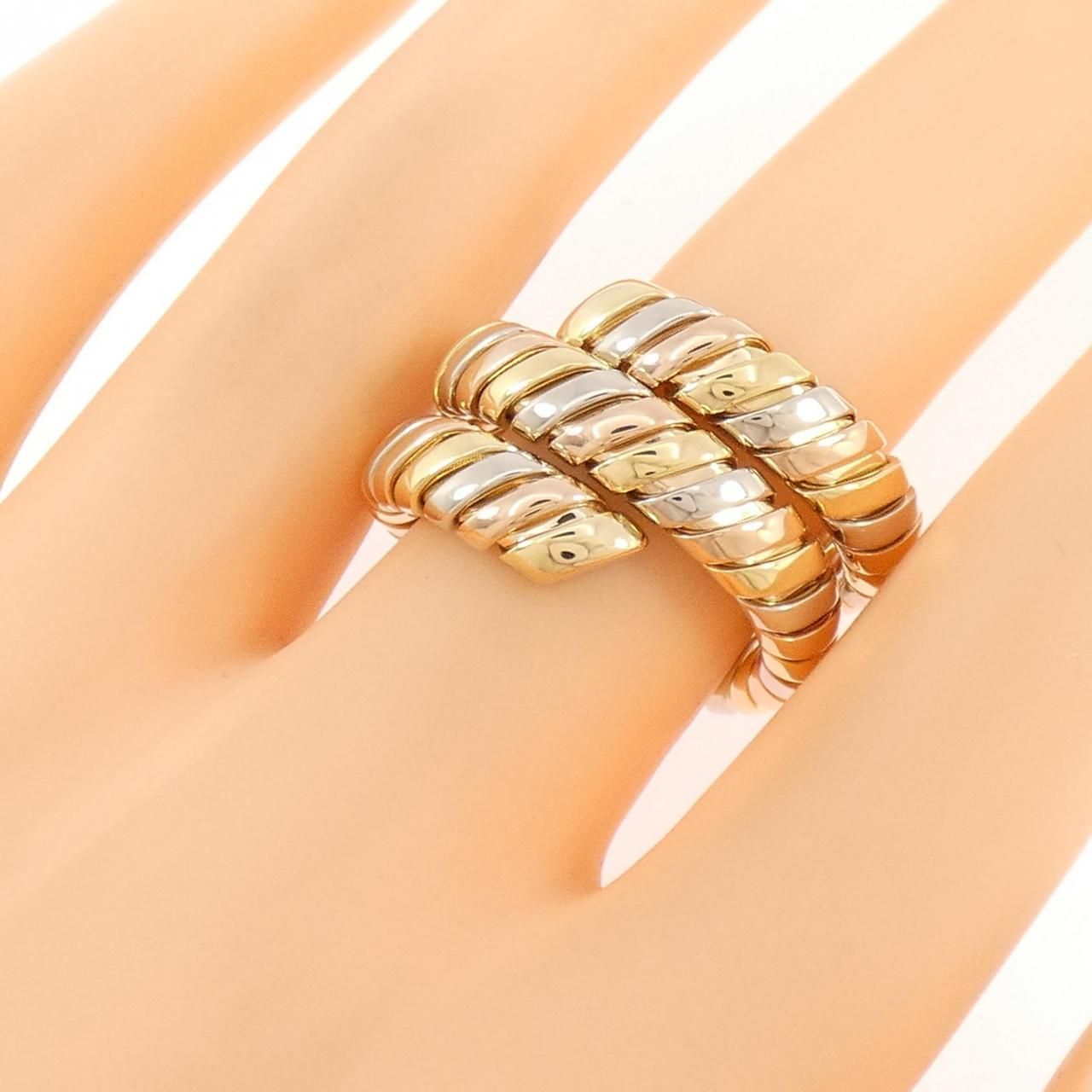 Bvlgari Tubogas Ring Gold