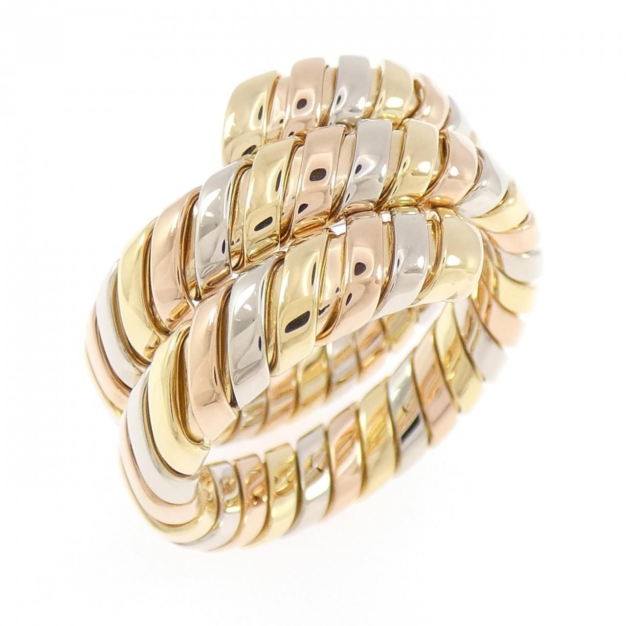 Bvlgari Tubogas Ring Gold