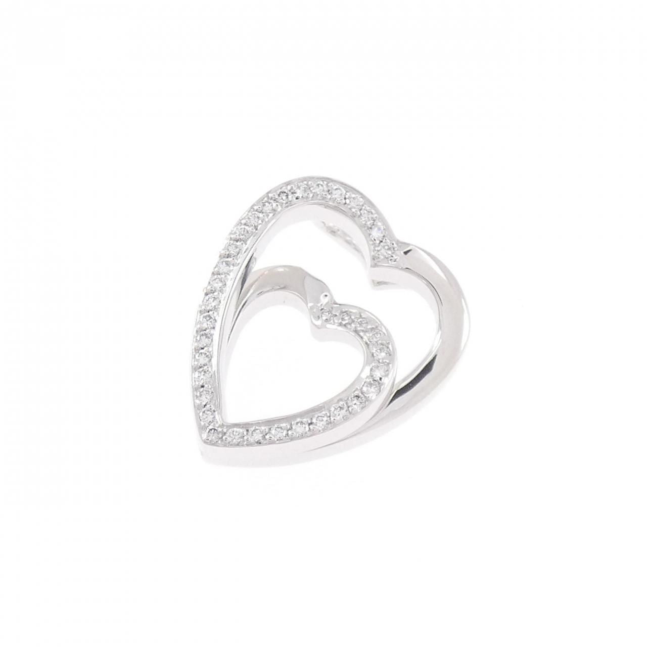 Cartier Interlace Pendant White Gold