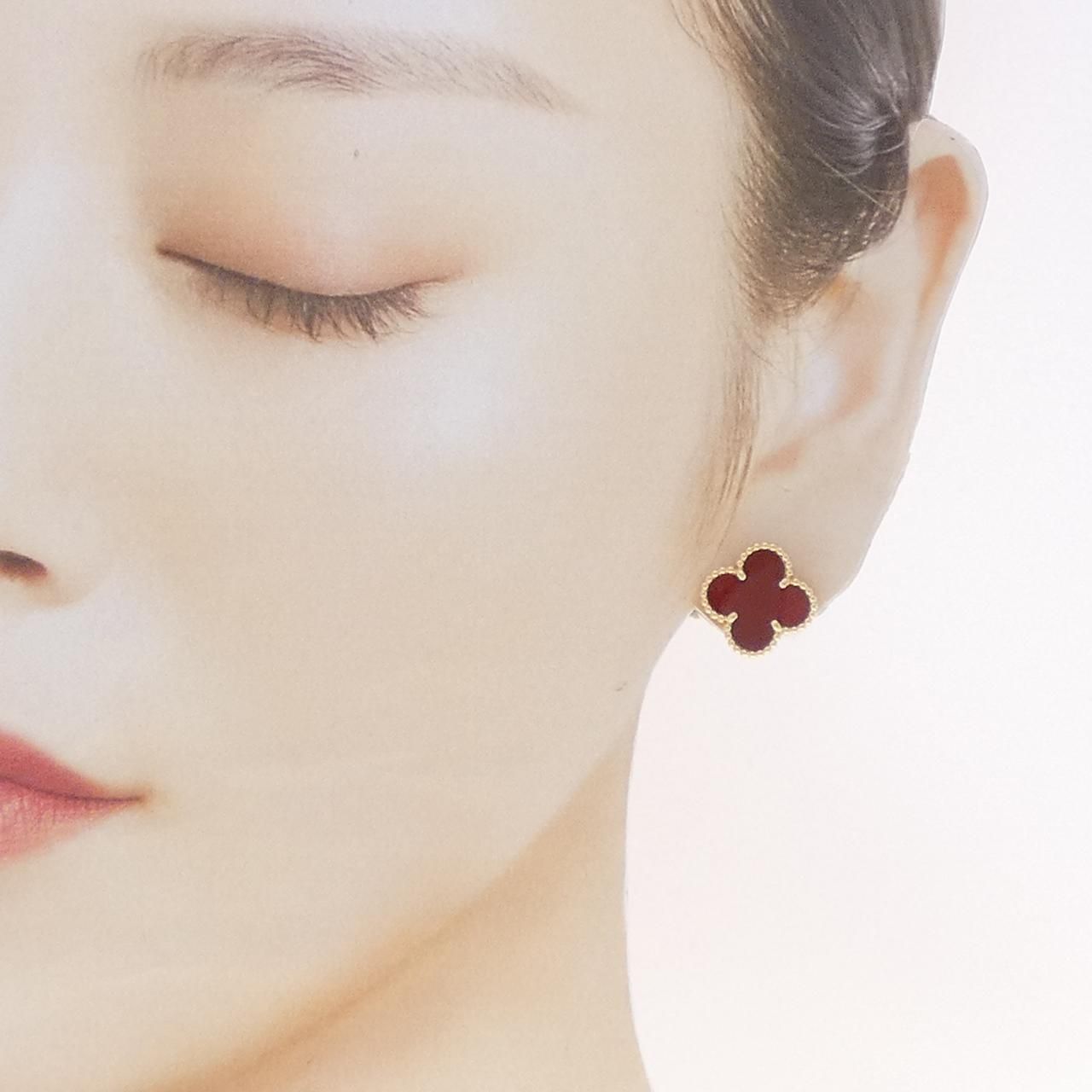 Van Cleef & Arpels Vintage Alhambra Earrings — view 4