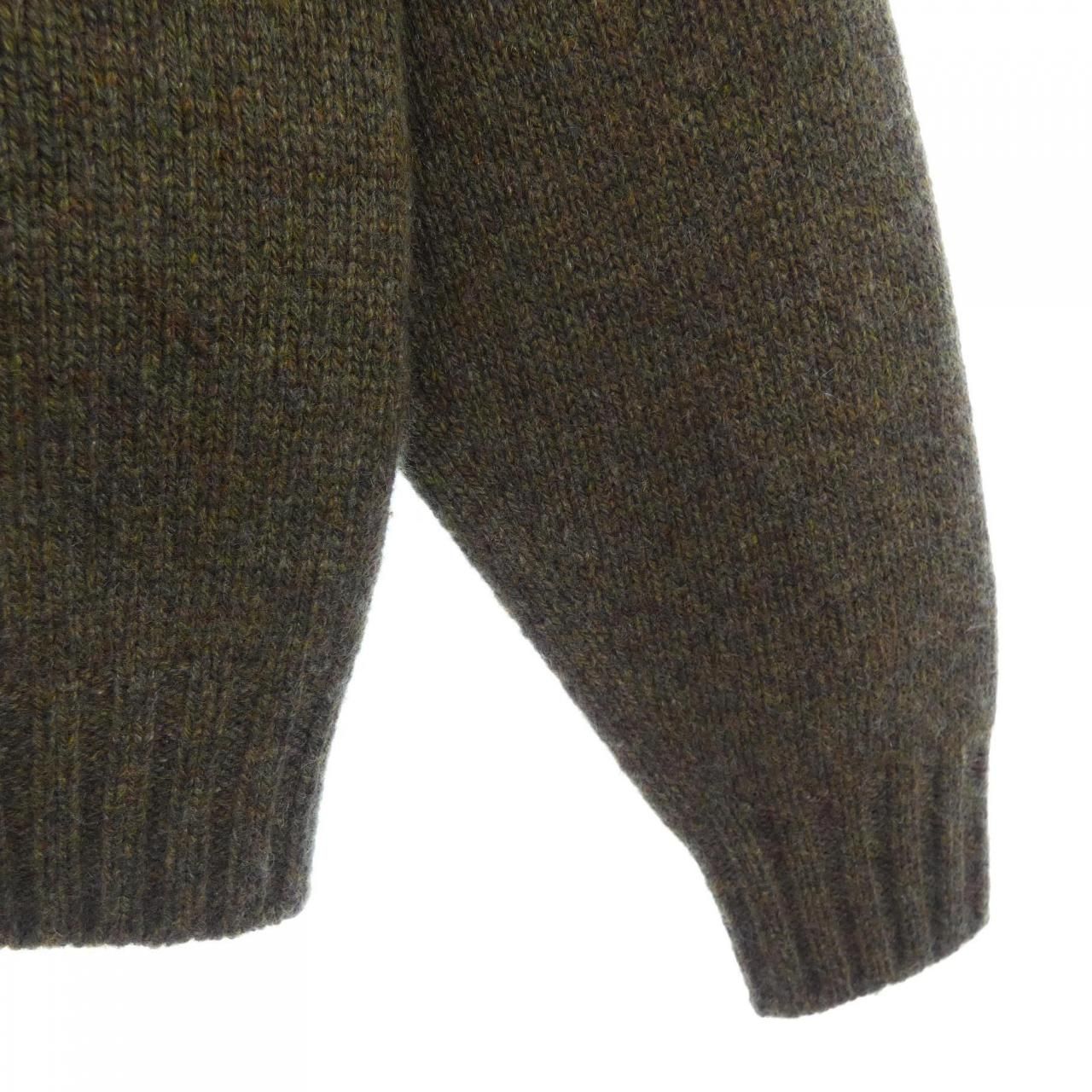 Celine Knit Sweater Khaki — view 6