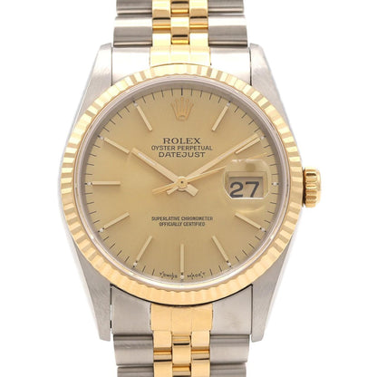 Rolex Datejust Automatic Winding S Number Watch