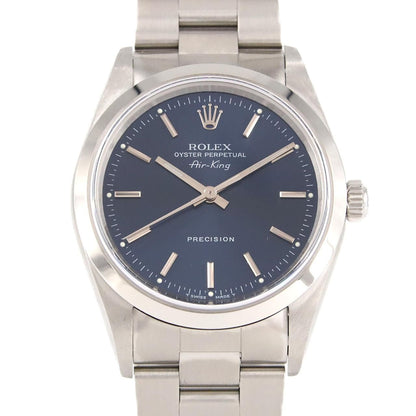 Rolex Air King SS Automatic Winding a Number Watch
