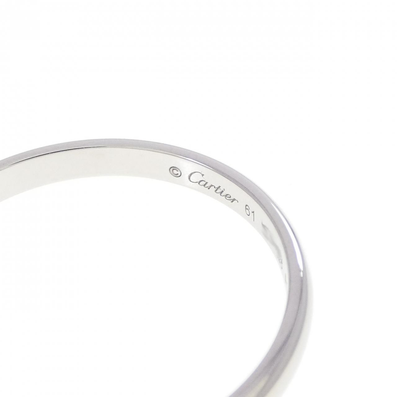 Cartier Wedding Ring Silver