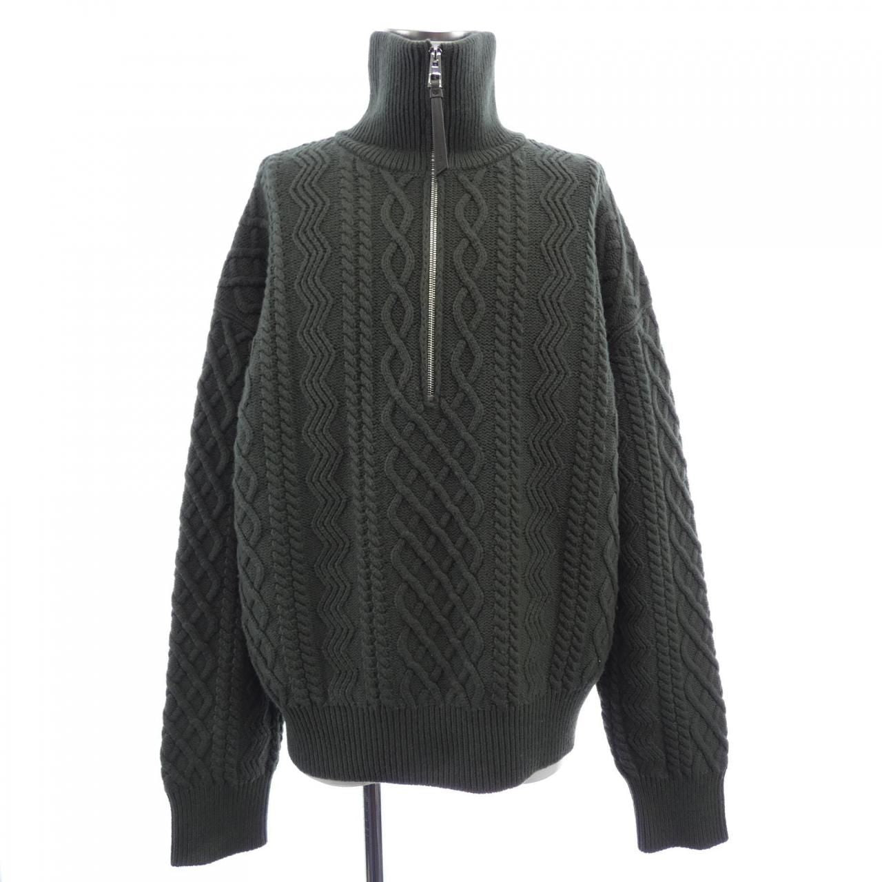 Loewe Knit Sweater Khaki