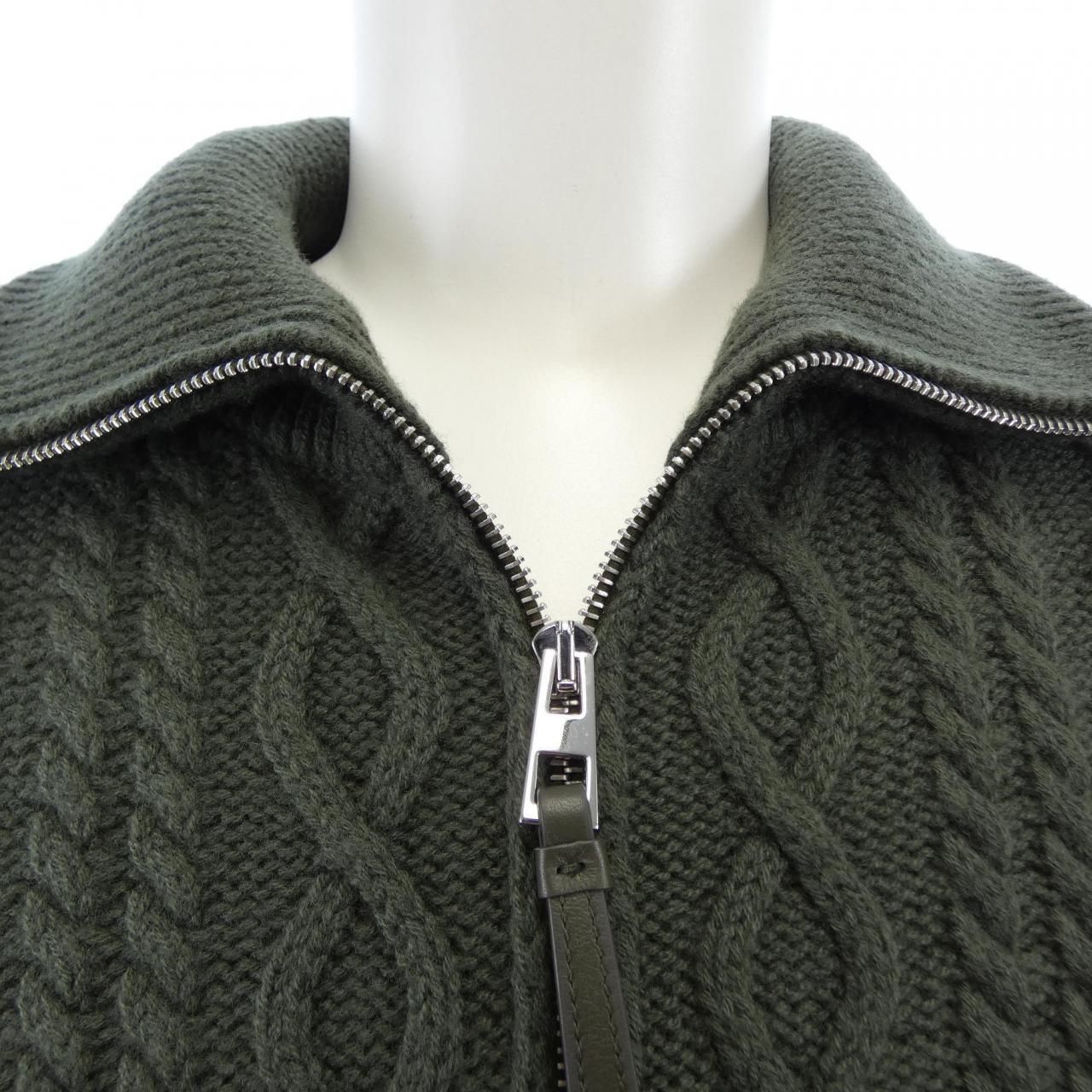Loewe Knit Sweater Khaki — view 5