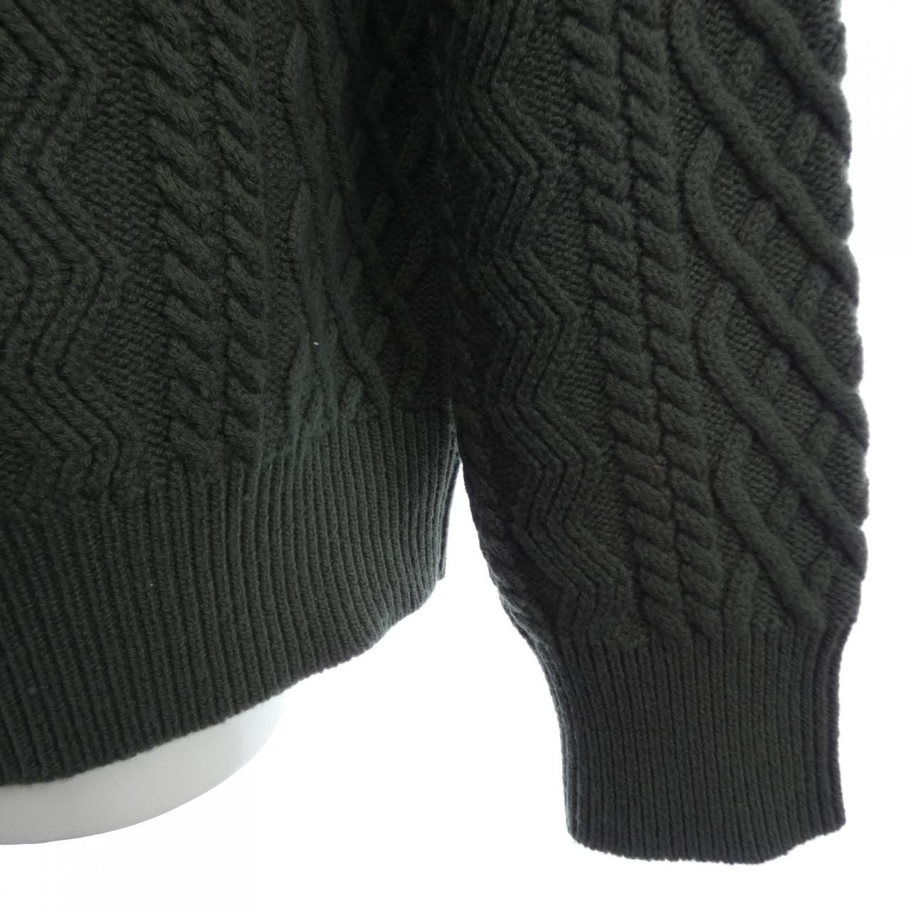 Loewe Knit Sweater Khaki — view 6