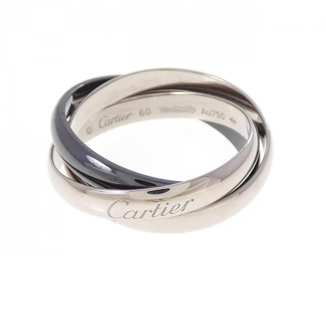 Cartier Trinity Black &white Ring