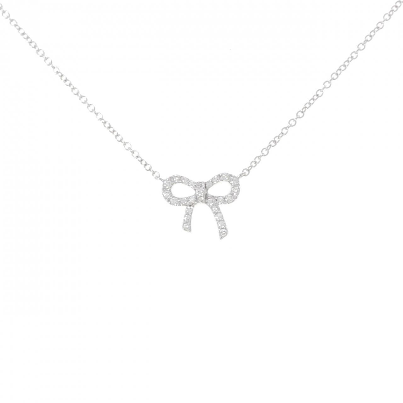 Tiffany & Co Metro Bow Mini Necklace