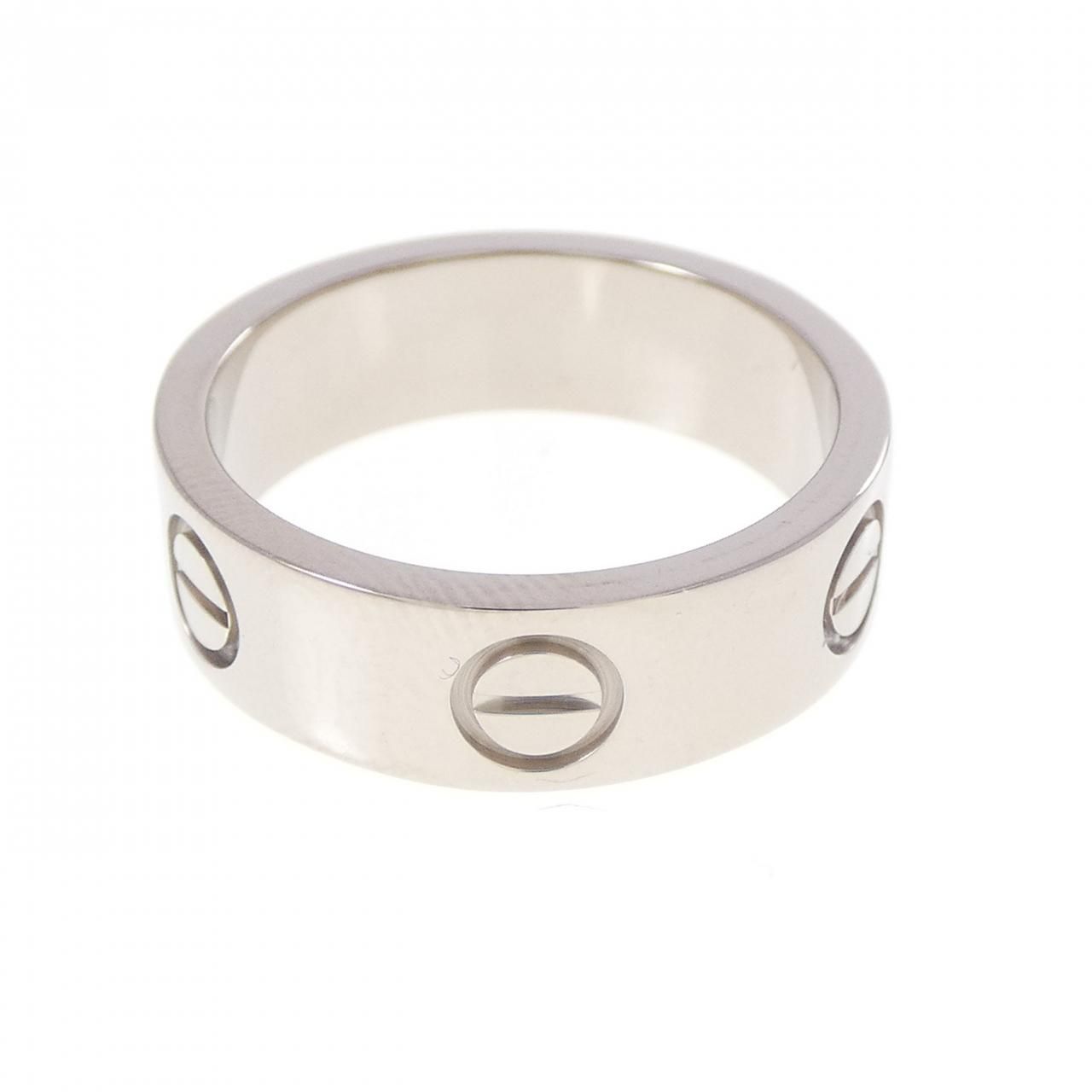 Cartier Love Ring White Gold