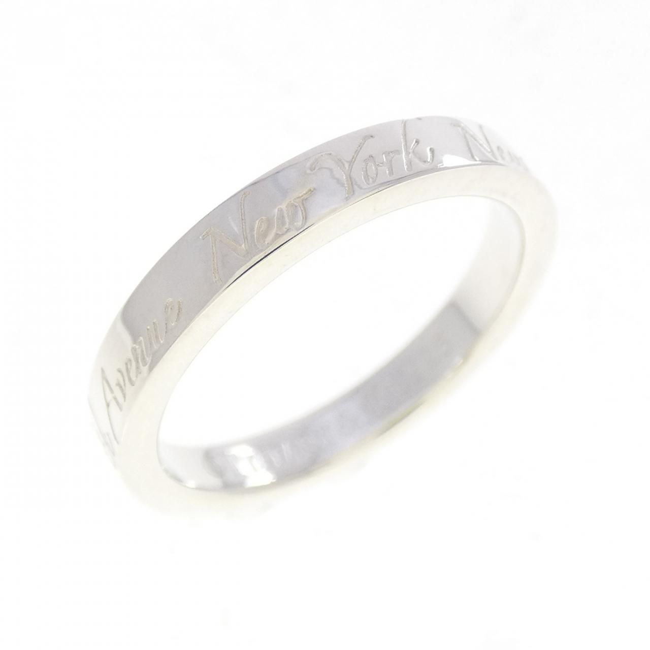 Tiffany & Co Notes Narrow Ring