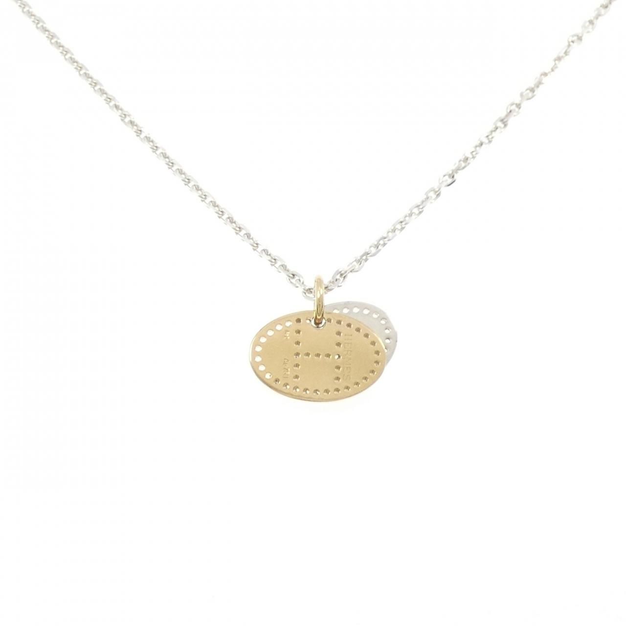 Hermes 925 Necklace Gold