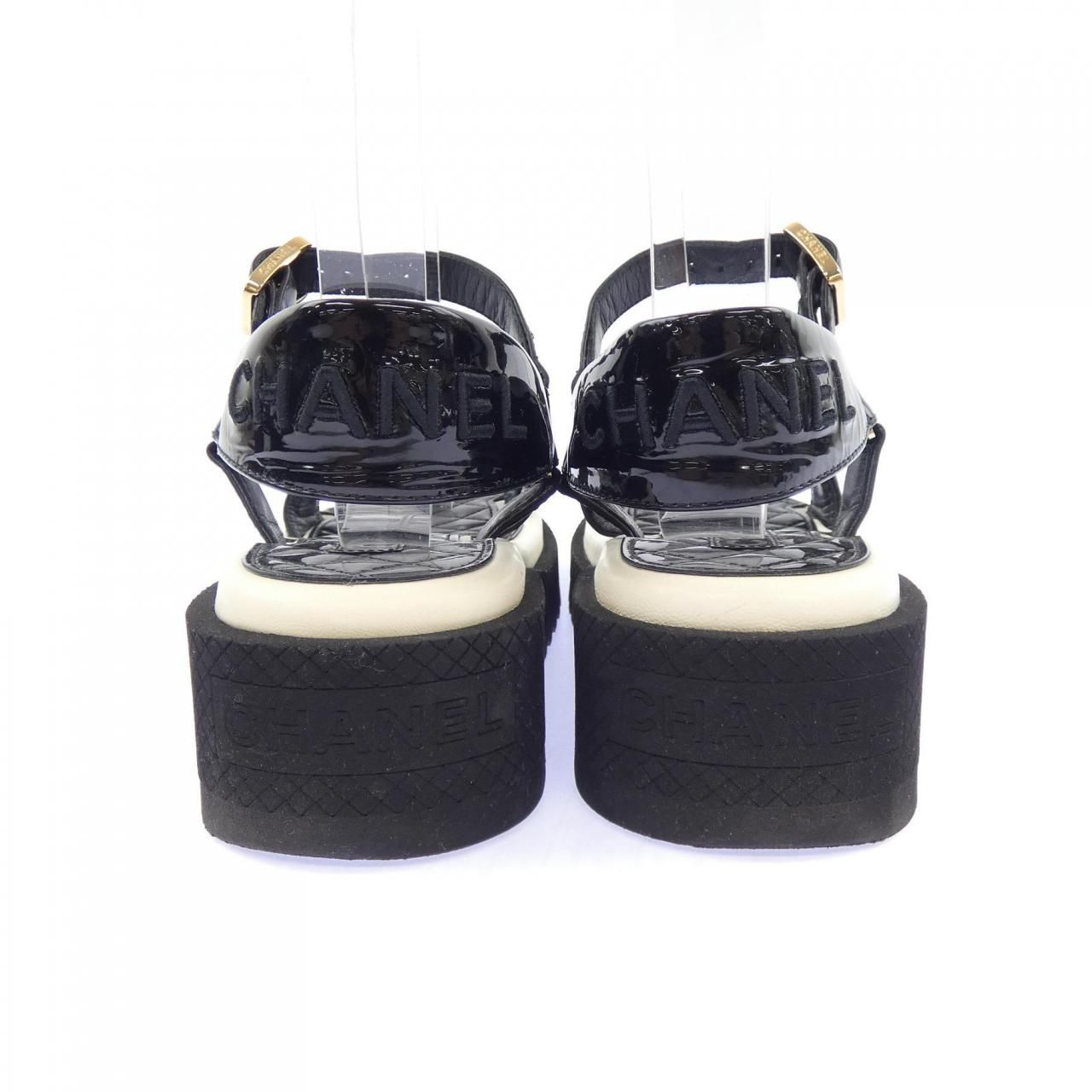 Chanel Sandals Black — view 5