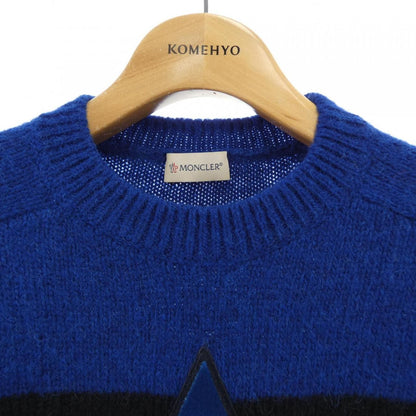 Moncler Knit Sweater Blue — view 5