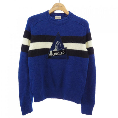 Moncler Knit Sweater Blue