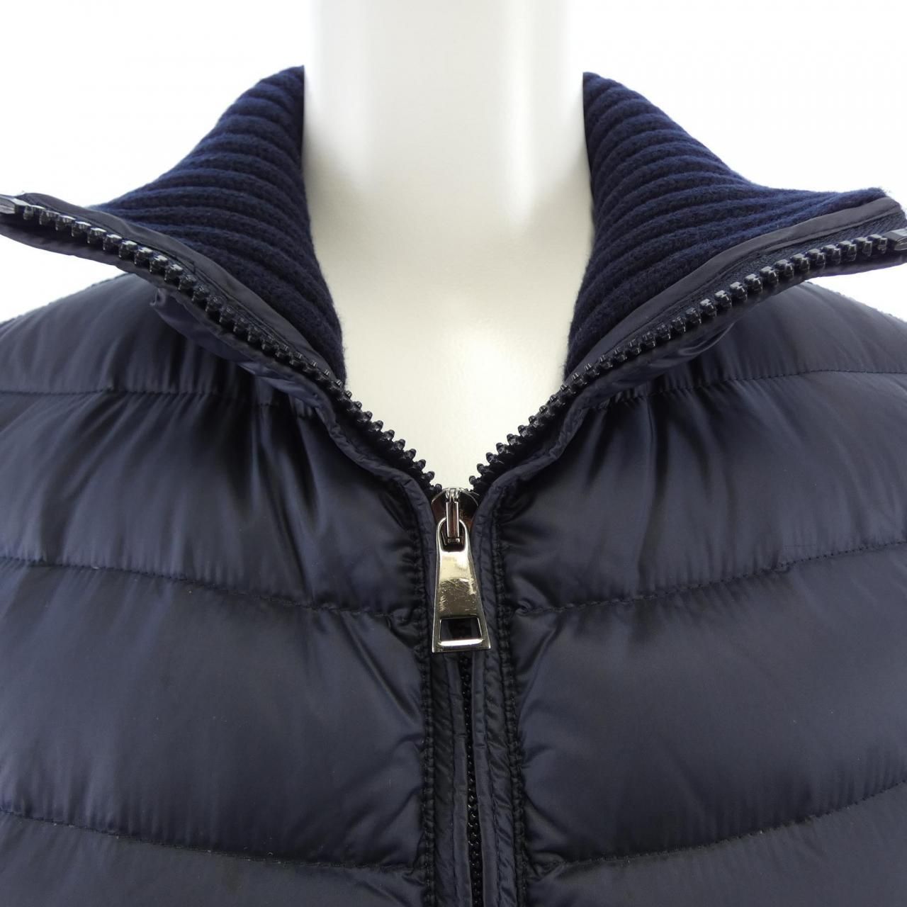 Moncler Down Jacket Navy — view 6