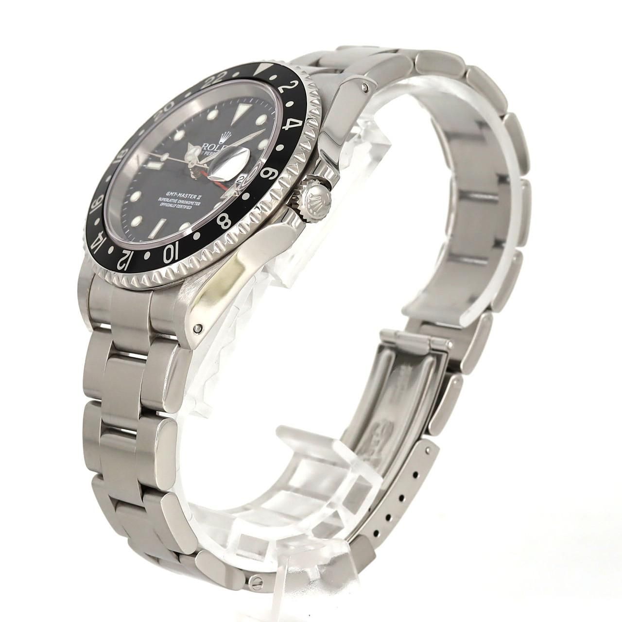 Rolex GMT Master II SS Automatic Winding Number Watch — view 2