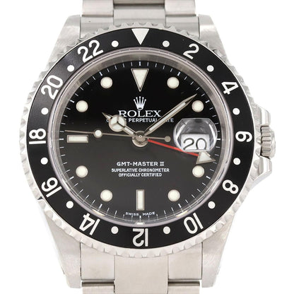 Rolex GMT Master II SS Automatic Winding Number Watch